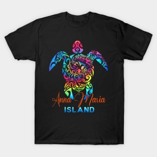 Anna Maria Island Sea Turtle Family Vacation Summer Beach T-Shirt